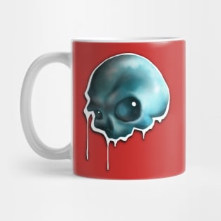 Dripping skull Mug